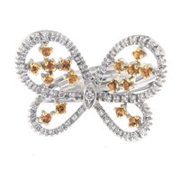 Anello Fanton Gioielli Donna ANELLI DIAMANTI in Oro bianco Granato FG40016535